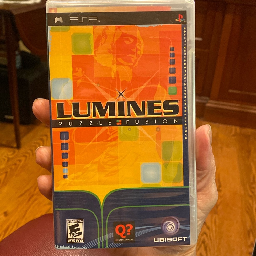 NWT PSP PlayStation Video Games LUMINES Puzzle Fusion are Everyone Factory Seal